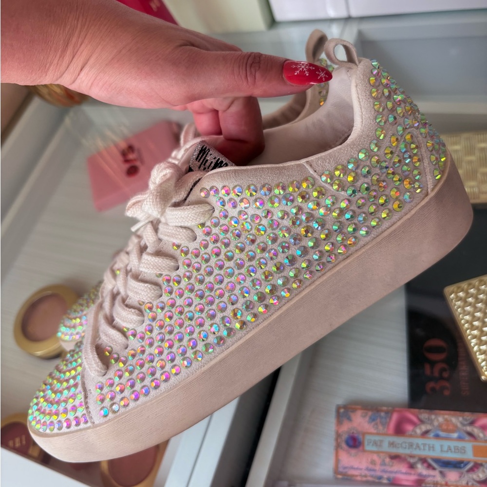 Women's Sparkling Sneakers usados buena condición